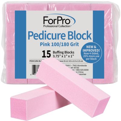 ForPro Pink Pedicure Block