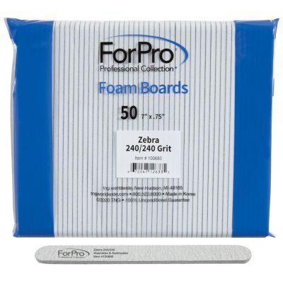 ForPro Zebra Foam Board 240/240 grit, Front