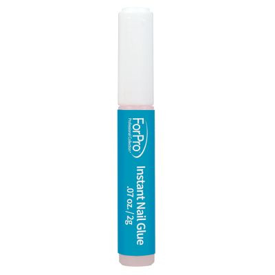 ForPro Instant Nail Glue, Long-Lasting Nail Glue for Applying Artificial Nail Tips