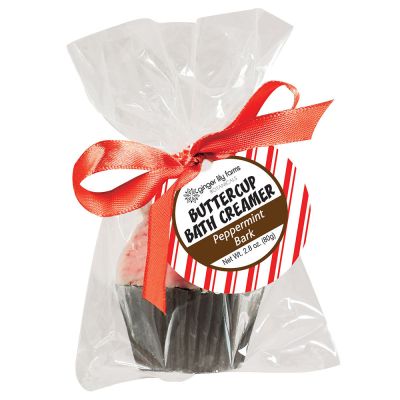 Buttercup Bath Creamers Peppermint Bark 2.8 oz.