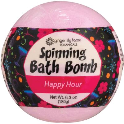 Ginger Lily Farms Botanicals Spinning Bath Bombs Happy Hour