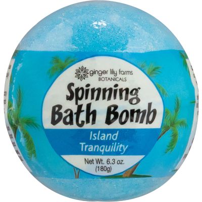 Ginger Lily Farms Botanicals Spinning Bath Bombs Island Tranquility