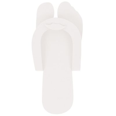 ForPro Fold-Up Pedi Slippers White 360-Pair 