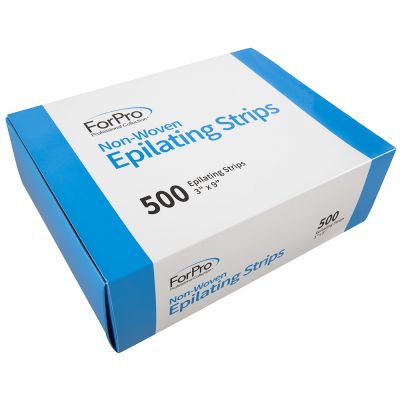 ForPro Non-Woven Epilating Strips 3x9" 500-ct