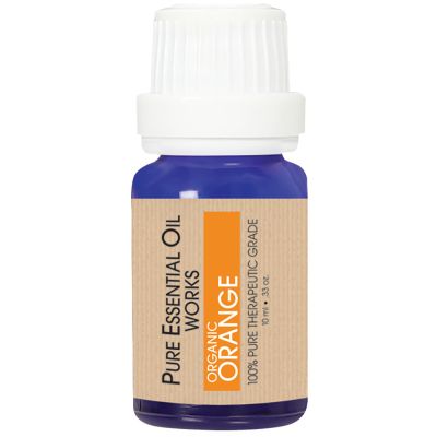 Pure Essential Oil Works Organic Essential Oil Orange .33 oz.