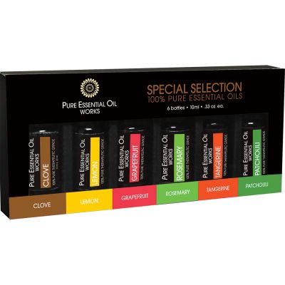 Pure Essential Oil Works Special Selection Essential Oil Kit