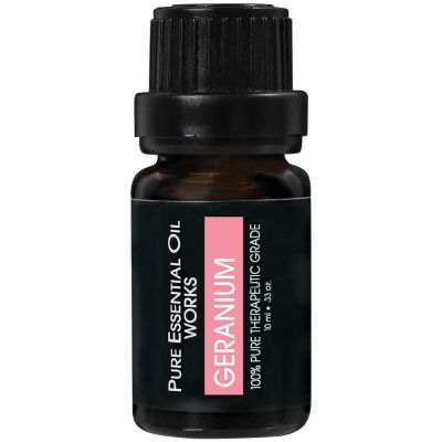 Pure Essential Oil Works Geranium Oil, .33 oz.