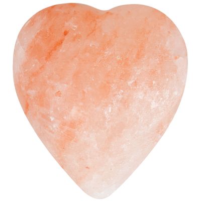 Pure Himalayan Salt Works Massage Stone Heart