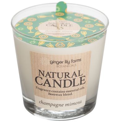 Ginger Lily Farms Botanicals Natural Candle Champagne Mimosa