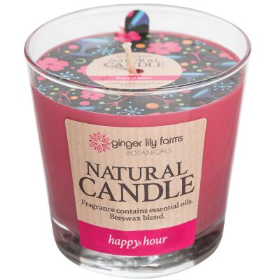 Ginger Lily Farms Botanicals Natural Candle Happy Hour
