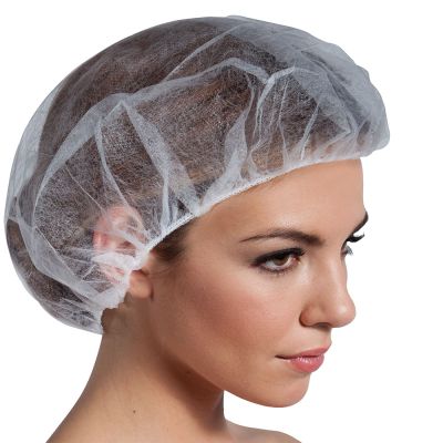 ForPro Non-Woven Facial Cap 21” 100-Count 