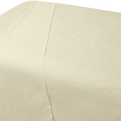 ForPro Poly-Cotton Flat Sheet Natural 