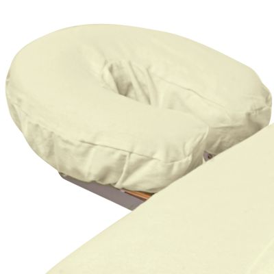 Premium Flannel Massage Face Rest Cover Natural