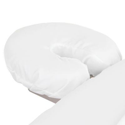 Premium Microfiber Massage Face Rest Cover White 