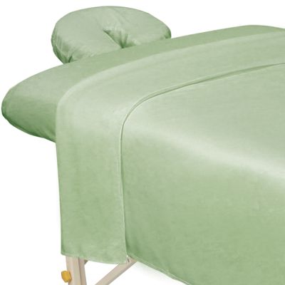 ForPro Premium Microfiber 3-Piece Massage Sheet Set Sage