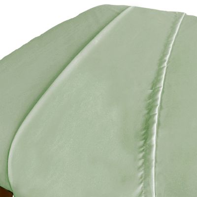 ForPro Premium Microfiber Flat Sheet, Sage