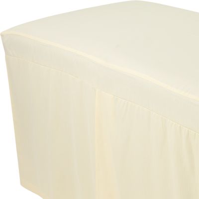 ForPro Premium Table Skirt, Natural