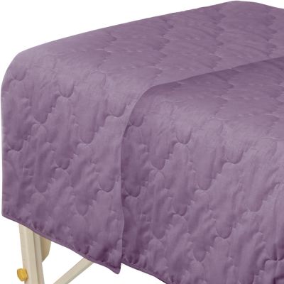 ForPro Premium Quilted Blanket Lavender 58” W x 85” L