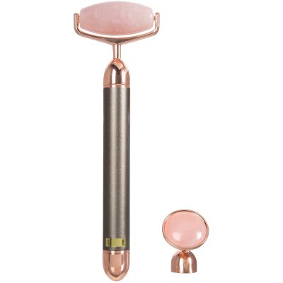 ForPro Perfection Electric Face Roller, Rose Quartz 