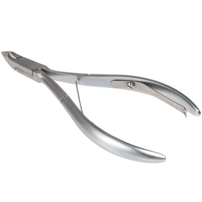 NHON NH-04 Double-Spring Lap Joint Stainless Steel Cuticle Nipper w/Short Handle Jaw 12