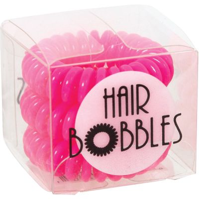 ForPro Hair Bobbles Pink Flamingo 3-Count