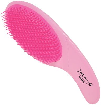 XHI Professional Works The Magic Detangler Pro Brush Two-Tone Pink