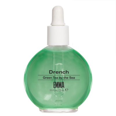 EMMA V.S.N.P. Drench Green Tea by the Sea, Cuticle Oil, 7-Free Treatment, Vegan, 2.5 Ounces