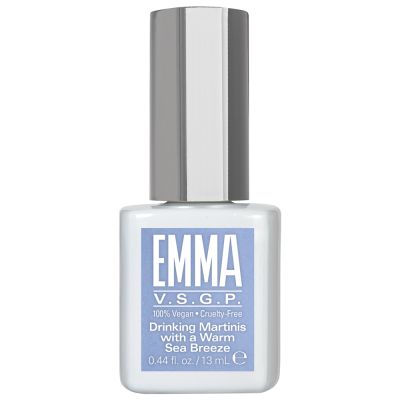 EMMA Beauty Drinking Martinis with a Warm Sea Breeze Gel Polish 