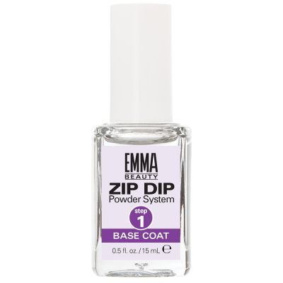 EMMA BEAUTY ZIP DIP Step 1 Base Coat .5 Ounces