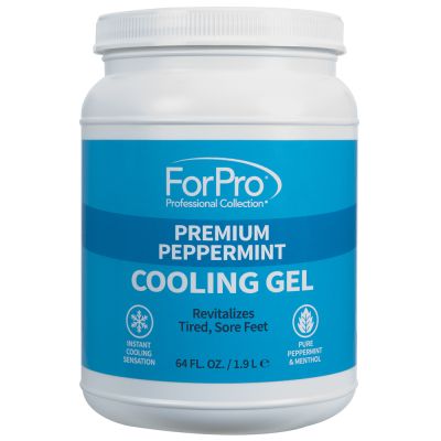 ForPro Premium Peppermint Cooling Gel 64 oz. bottle 