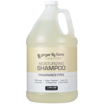 Ginger Lily Farms Club & Fitness Moisturizing Shampoo Fragrance-Free, 1 Gallon