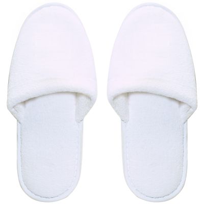 ForPro Terry Cloth Closed Toe Slipper 1pair Regular