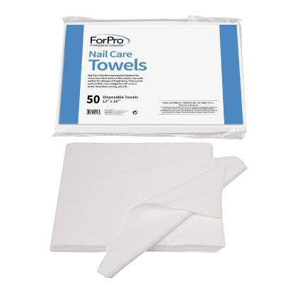 ForPro Original Nail Care Towels 50-ct.